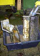 Verschmutzte Dunstabzugshaube 